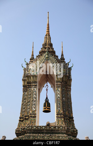 Wat Pho (Wat Po) (Wat Phra Chetuphon), dem ältesten buddhistischen Tempel in der Stadt, Rattanakosin (Ratanakosin), Bangkok, Thailand Stockfoto