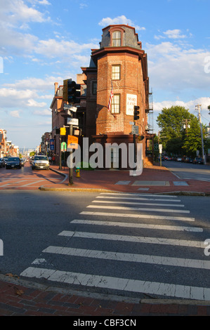 Das historische Gasthaus Maryland, Annapolis, Maryland. Stockfoto