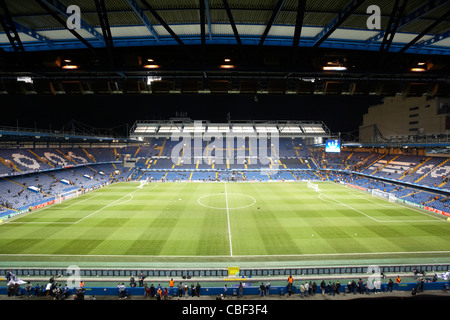 Stamford Bridge Fußballstadion Heimat von Chelsea fc London uk Vereinigtes Königreich Stockfoto