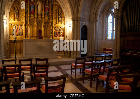 Kinder Kapelle in National Cathedral in Washington DC Stockfoto