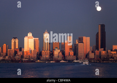 Fähre in Seattle, Washington, USA Stockfoto