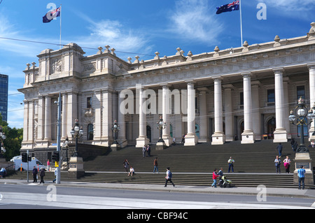 Parlament von Victoria, Spring Street, Melbourne, Australien Stockfoto