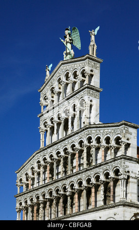 Italien, Toskana, Lucca, San Michele in Foro Kirche, Stockfoto