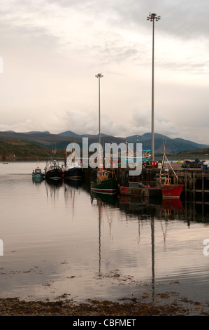 Angelboot/Fischerboot in Ullapool, Schottland Stockfoto