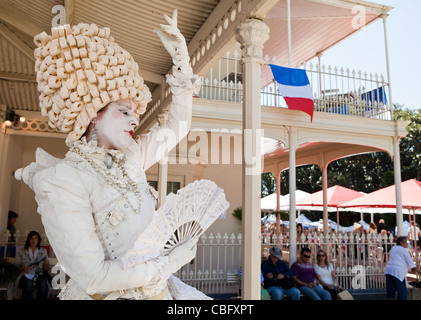 Französische Festival im Como House in Melbourne Australien Stockfoto