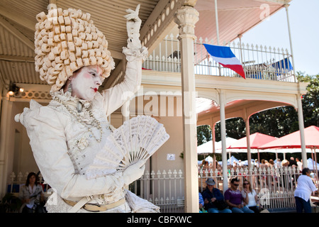 Französische Festival im Como House in Melbourne Australien Stockfoto