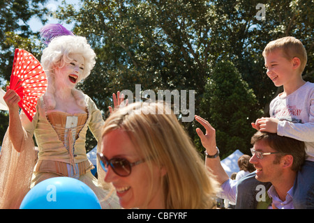 Französische Festival im Como House in Melbourne Australien Stockfoto