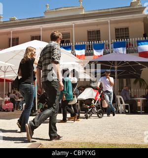 Paris, Provence in Como Haus historische Villa in South Yarra, französische Festival in Melbourne Australien Stockfoto