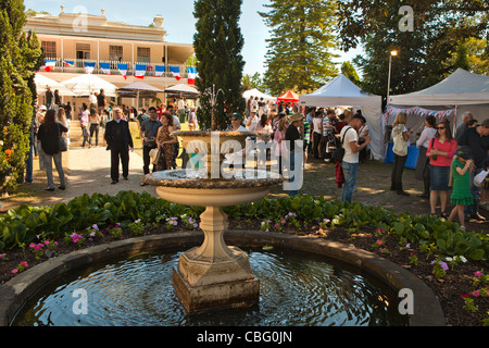 Paris, Provence in Como Haus historische Villa in South Yarra, französische Festival in Melbourne Australien Stockfoto