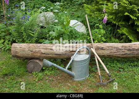 Gartengeräte, im freien Stockfoto