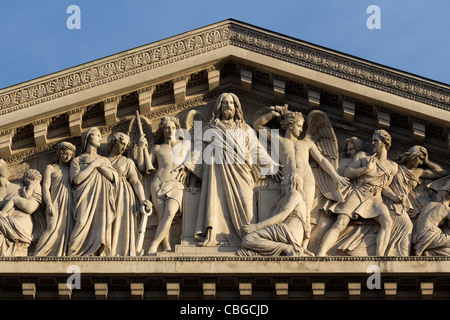 L'Église De La Madeleine, Paris, Île-de-France, Frankreich Stockfoto