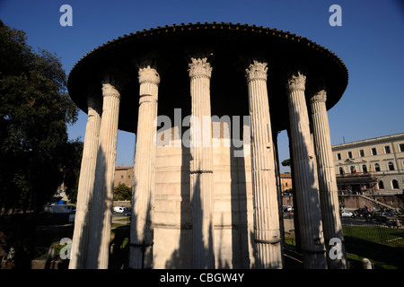 Italien, Rom, Tempel des Herkules Victor (auch Tempel der Vesta genannt) Stockfoto