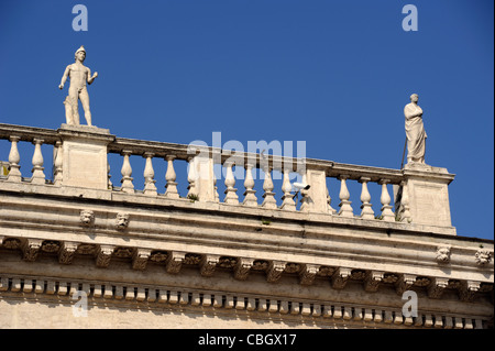 Italien, Rom, Campidoglio, Palazzo Nuovo, Statuen Stockfoto