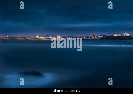 Eine walisische Seascape, genommen in Trearddur Bay, Anglesey, Wales Stockfoto