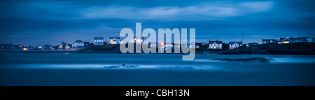 Eine walisische Seascape, genommen in Trearddur Bay, Anglesey, Wales Stockfoto