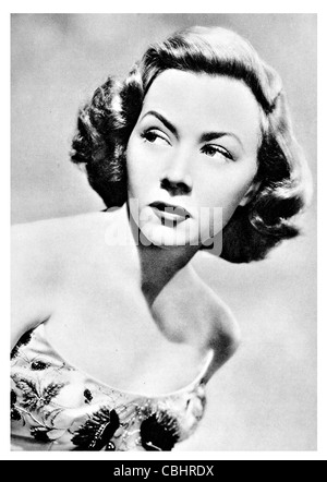 Gloria Grahame 1923 1981 amerikanischen Oscar Preisträgerin The Greatest Show on Earth Stockfoto