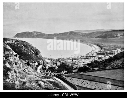 Llandudno Badeort Conwy Wales Stockfoto