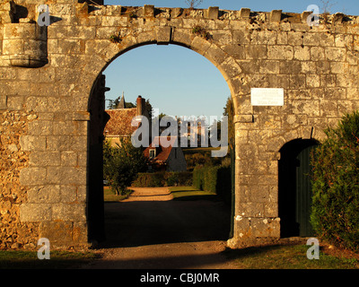 Le Vieux Chateau, La Garenne de Memillon in der Nähe von Chartres, Eure-et-Loire, Stockfoto