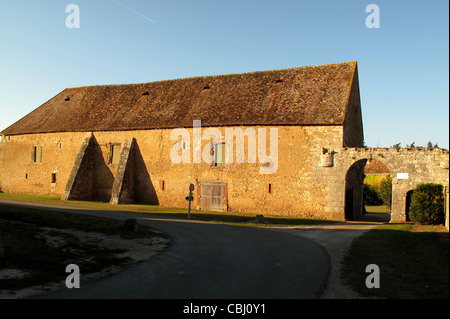 Le Vieux Chateau, La Garenne de Memillon in der Nähe von Chartres, Eure-et-Loire, Stockfoto