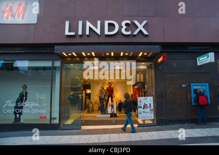 Lindex Kleidung Mode Shop am Sergels Torg Square Stockholm Schweden Mitteleuropa Stockfoto