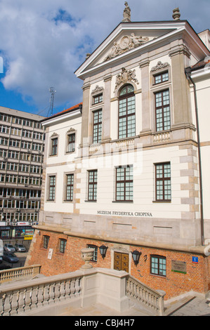 Gninski-Ostrogski Palast Gehäuse Muzeum Fryderyka Chopina Frederic Chopin Museum Warschau Polen Europa Stockfoto