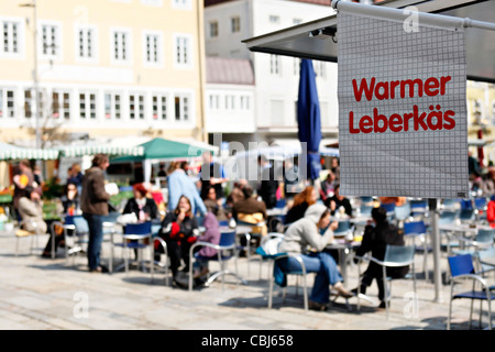 Markttag, Traunstein Chiemgau Upper Bavaria Germany Stockfoto