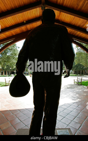 Reagan Statue in der Reagan-Library in Simi Valley, CA Stockfoto