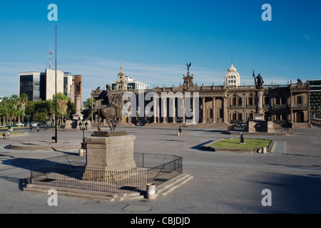 Der Palacio de Gobierno oder Regierungspalast in Monterrey, Mexiko. Stockfoto