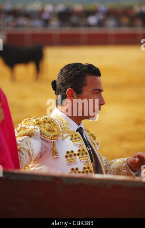 Corrida in Alpedrete, Gemeinschaft von Madrid, Spanien Stockfoto