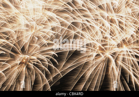 Kerl Fawkes Nacht Feuerwerk, Southbank, London, UK Stockfoto