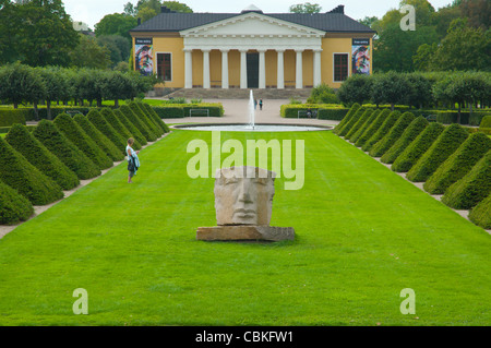 Botanische Gärten in Uppsala Stadt Svealand Provinz Schweden Europa Stockfoto