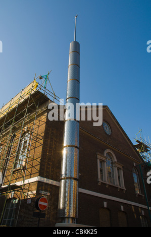 Jamme Masjid Moschee entlang Brick Lane street East London England UK Europe Stockfoto