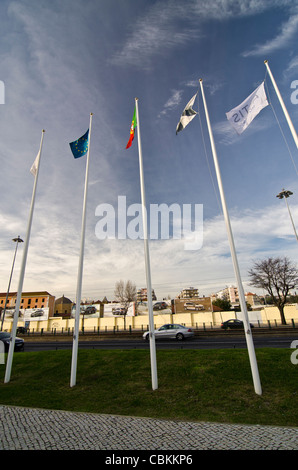 Doca Bom Sucesso, Belem, Lissabon, Portugal Stockfoto