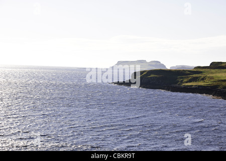 A863, Indrugill Punkt, Loch Highland, größte Binnenschiff auf Skye Küste, Fisch & Muscheln, Isle Of Skye, Schottland Stockfoto