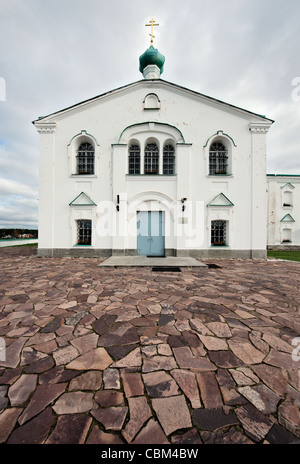 Aleksandro-Svirsky Kloster der Heiligen Trinity.Spaso-Preobraschenskij Kathedrale Stockfoto