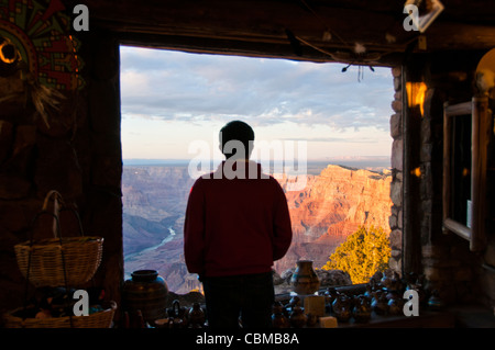 Desert View Watchtower in Arizona Grand-Canyon-Nationalpark Stockfoto