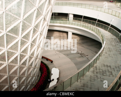 Außen die Expo-Achse auf der EXPO 2010 Shanghai, China. Stockfoto