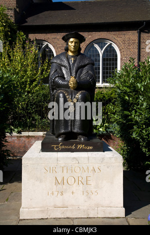 Thomas mehr Chelsea Old Church Chelsea London England Stockfoto