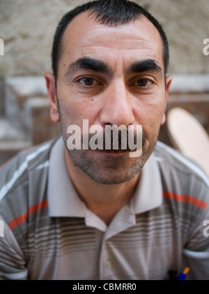 Anbieter außerhalb der Grand Basar, Istanbul eine Markthalle. Stockfoto