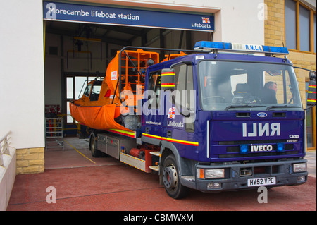 Morecambe LIfeboat Station, Lancashire, England Stockfoto