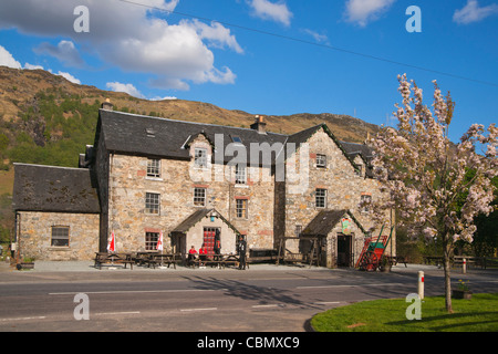 Viehtreiber Gasthaus Inverarnan, Loch Lomond, Schottland. Stockfoto