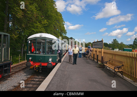 Milton Crathes, Eisenbahn, Banchory, Aberdeenshire, Schottland Stockfoto