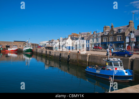 Macduff Harbour, Moray Firth, Aberdeenshire, Schottland Stockfoto