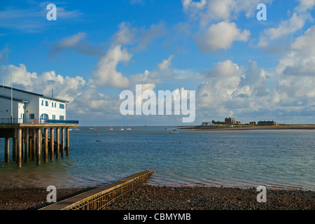 Piel Insel von Roa Island, Barrow-in-Ofen, Cumbria, England Stockfoto