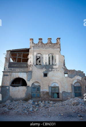 Ehemaligen Osmanischen Reiches Haus im Bereich Berbera Somaliland Stockfoto