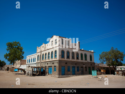 Ehemaligen Osmanischen Reiches Haus im Bereich Berbera Somaliland Stockfoto