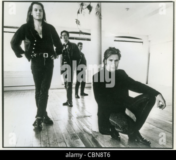 DEL AMITRI Promo-Foto der schottischen Rockband über 1985 mit Justin Currie sitzt rechts Stockfoto