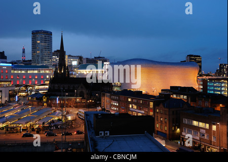 Skyline von Birmingham City centre Stockfoto