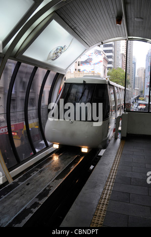 Sydneys kleine Monorail-System in Sydney, New South Wales, Australien Stockfoto