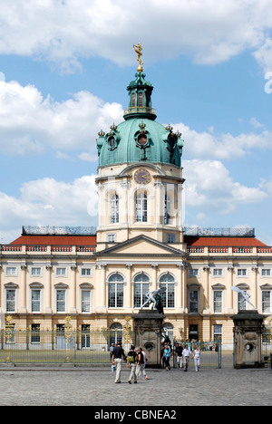 Schloss Charlottenburg in Berlin. Stockfoto